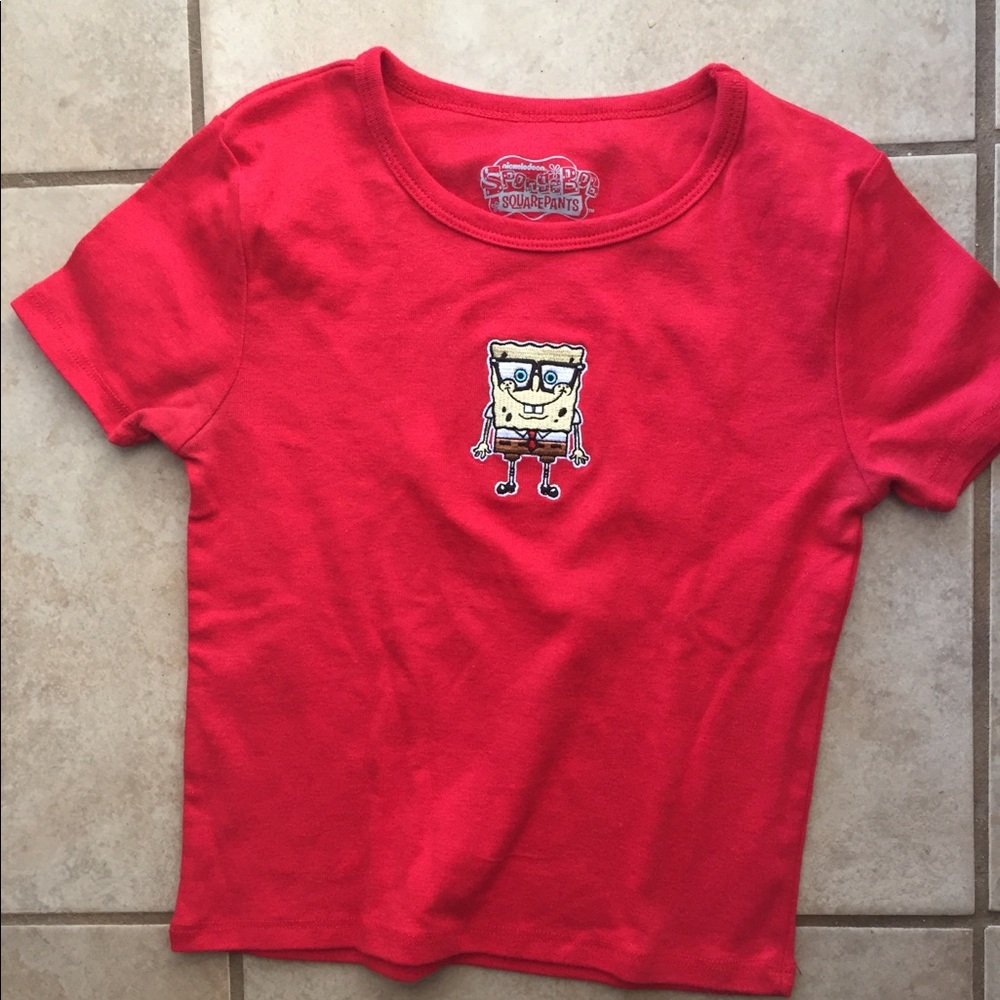 SpongeBob SquarePants Shirt, Sz XS